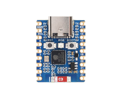 ESP32-C6 Mini Development Board, Based on ESP32-C6FH8, Dual Processors, 160MHz Running Frequency, 2.4GHz WiFi 6 & Bluetooth 5, ESP32 Development Board