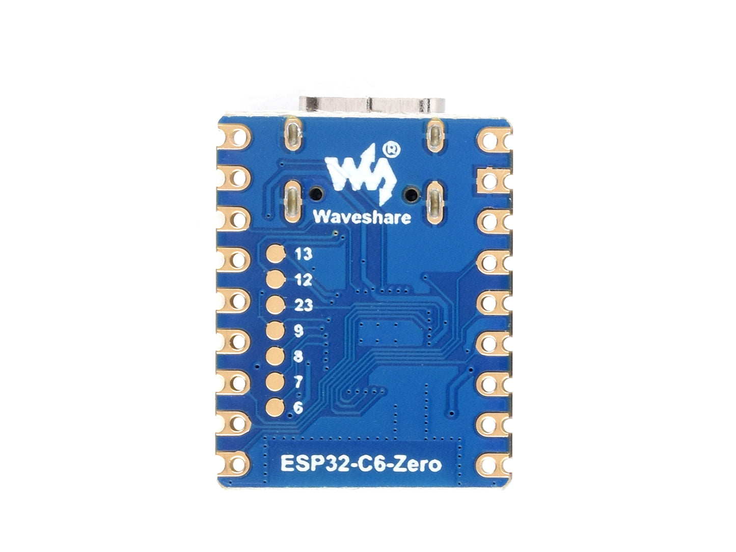 ESP32-C6 Mini Development Board, Based on ESP32-C6FH8, Dual Processors, 160MHz Running Frequency, 2.4GHz WiFi 6 & Bluetooth 5, ESP32 Development Board