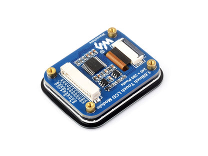 1.69inch Round LCD Display Module with Touch panel, Micro LCD Display, 240×280 Resolution, IPS, SPI And I2C Communication, 262K Display Color