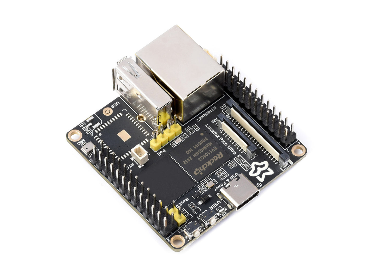Luckfox Pico Ultra RV1106 Linux Micro Development Board, Integrates ARM Cortex-A7/RISC-V MCU/NPU/ISP Processors