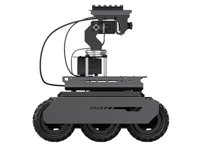 UGV Rover Open-source 6 Wheels 4WD AI Robot, Dual controllers, All-metal Body, Computer Vision, Suitable for Raspberry Pi 4B / Raspberry Pi 5