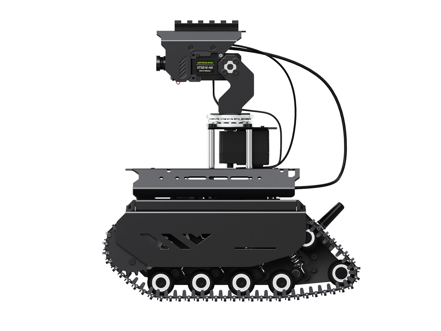 UGV Beast Open-source Off-Road Tracked AI Robot, Dual controllers, All-metal Body, Computer Vision, Suitable for Raspberry Pi 4B / Raspberry Pi 5