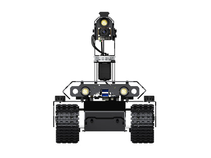 UGV Beast Open-source Off-Road Tracked AI Robot, Dual controllers, All-metal Body, Computer Vision, Suitable for Raspberry Pi 4B / Raspberry Pi 5