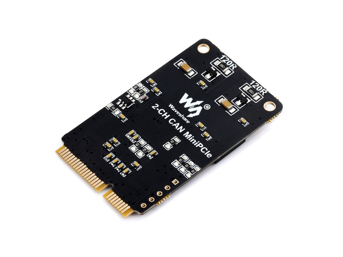 MiniPCIe interface to 2-CH CAN Card, Supports Decoding And Analyzing Function of Multiple CAN Protocols, High-performance Hardware Solution