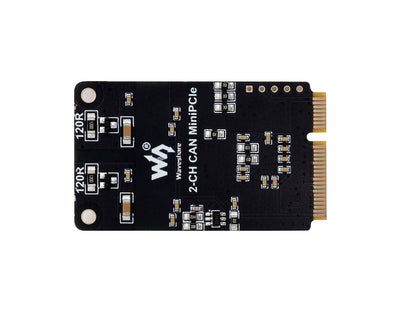 MiniPCIe interface to 2-CH CAN Card, Supports Decoding And Analyzing Function of Multiple CAN Protocols, High-performance Hardware Solution
