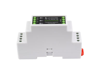 Rail-mount TTL To RS232 Galvanic isolated Converter,  Full-Duplex Communication, Lightningproof & Anti-Surge, TTL Serial Converter