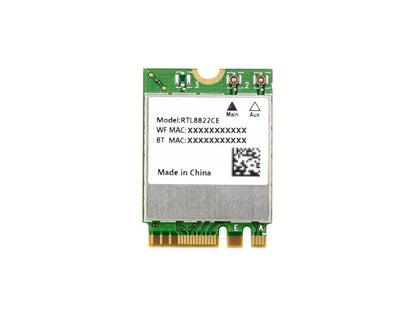 RTL8822CE Wireless NIC, 2.4G/5GHz Dual-Band WiFi 5, Bluetooth 5.0, High Speed And Low Latency, RTL8822CE-CG core, High Speed Wireless Card