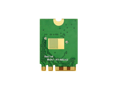 RTL8822CE Wireless NIC, 2.4G/5GHz Dual-Band WiFi 5, Bluetooth 5.0, High Speed And Low Latency, RTL8822CE-CG core, High Speed Wireless Card