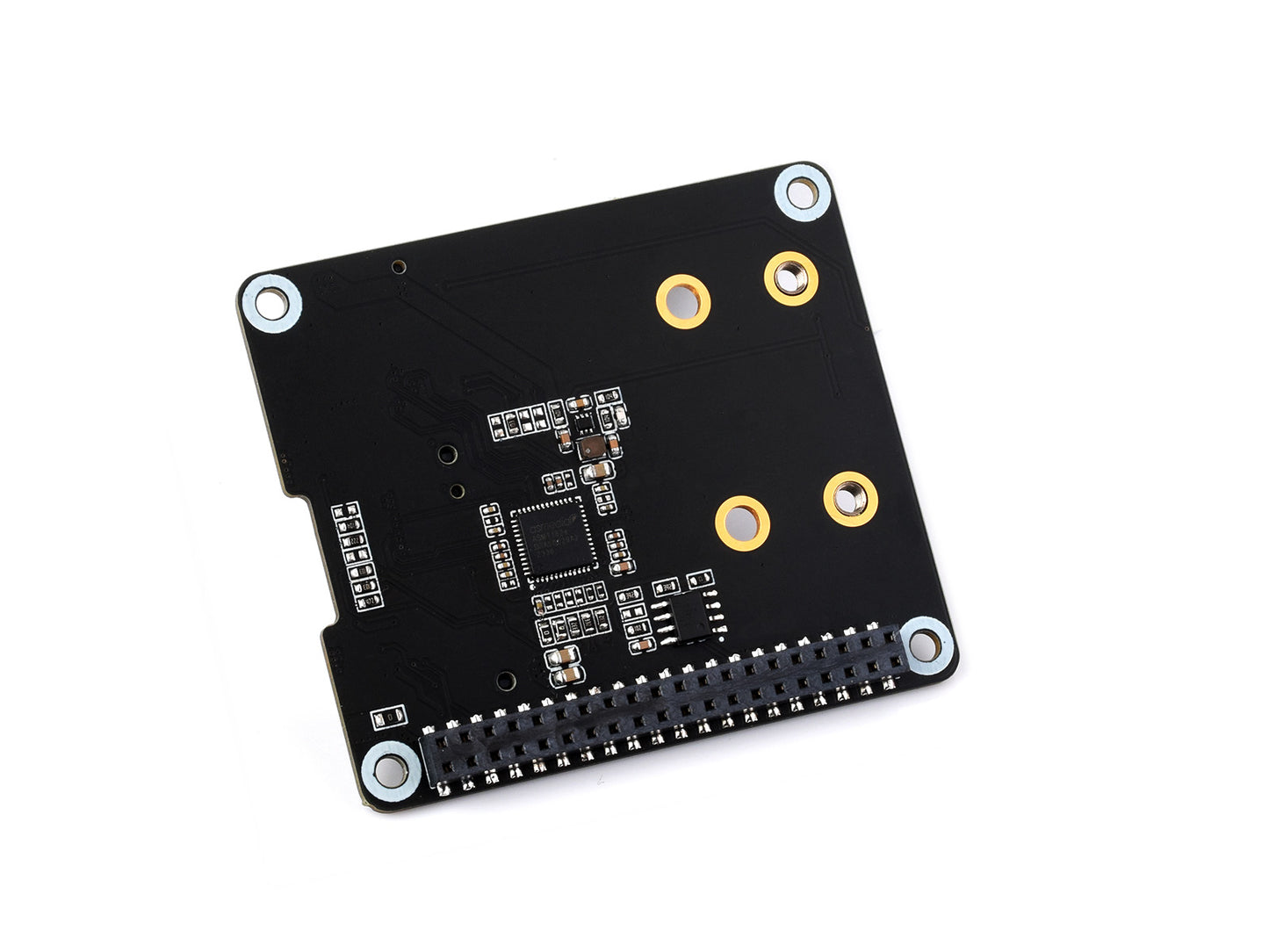PCIe To 2-ch M.2 Adapter for Raspberry Pi 5, Compatible with 2230/2242 Size NVMe Solid State Drive, Raspberry Pi 5 M.2 HAT
