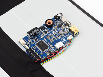 21.5inch Capacitive Touch Display, 1080×1920 Full HD, Optical Bonding Toughened Glass Panel, Supports Raspberry Pi / Jetson Nano