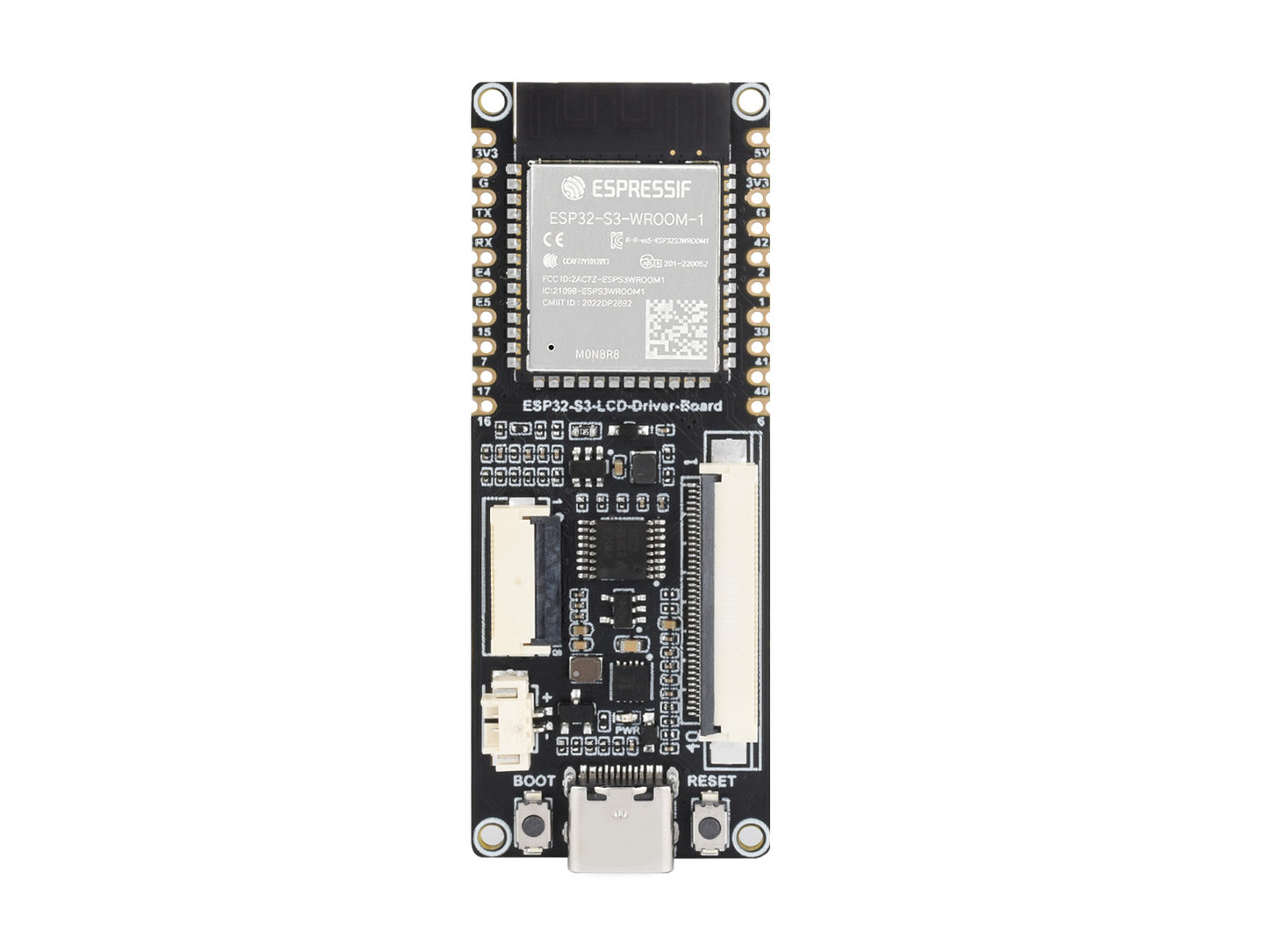 ESP32-S3 RGB LCD Driver Board, Equipped With 32-bit 240MHz LX7 Dual-Core Processor, 8MB PSRAM and Flash, WiFi &amp; Bluetooth Support