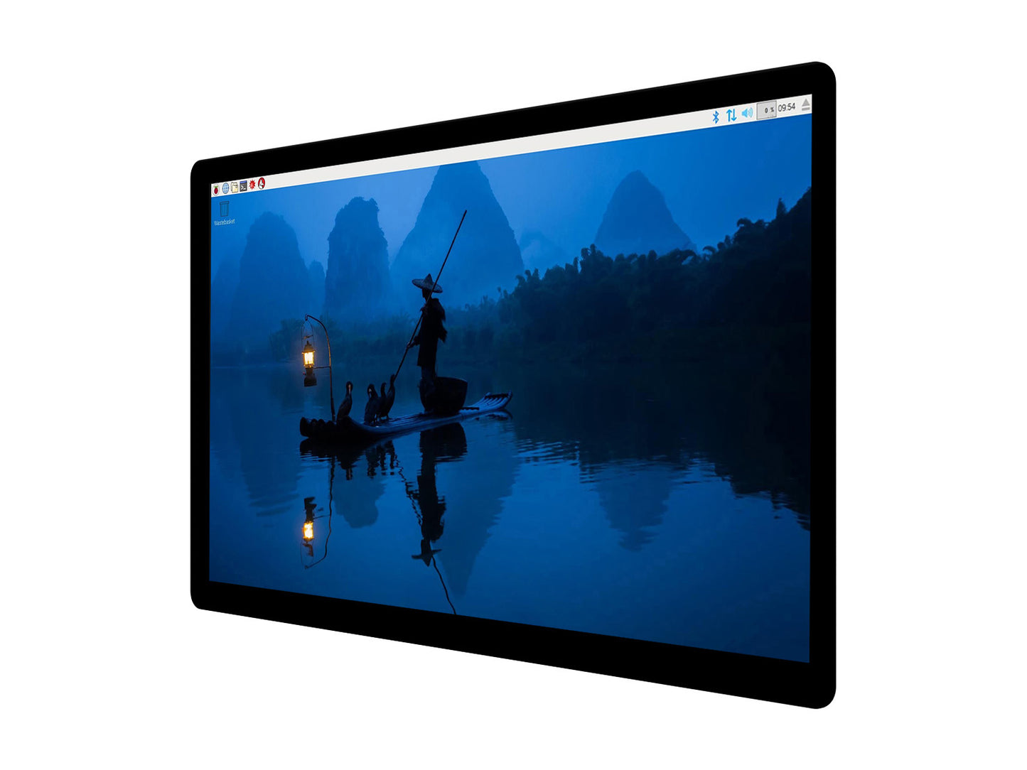 18.5inch Capacitive Touch Display, 1920×1080 Full HD, Supports Raspberry Pi / Jetson Nano / PC, etc.