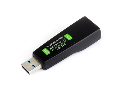 USB TO 2.5G Ethernet Port Converter, High-Speed Networking, Driver-Free, Windows / macOS / Linux / Android Multi-system Support, 2.5G USB Ethernet Adapter