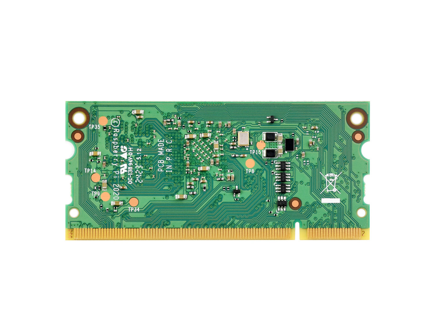 Raspberry Pi Compute Module 4S, Powerful Performance, High-Speed EMMC Flash, Compatible With CM3 Expansion Boards, Options For RAM / EMMC