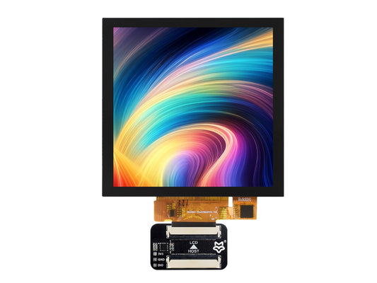 4inch IPS Capacitive Touch Display, 720×720 Pixels, RGB Communication Interface, Compatible With Luckfox Pico Ultra Development Board