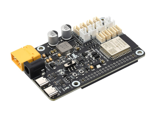 Direct Drive Servo Motor Driver Board, Integrates ESP32 and Control Circuit, 2.4G WiFi Support, Suitable for DDSM Series Hub Motors, ESP Now Support