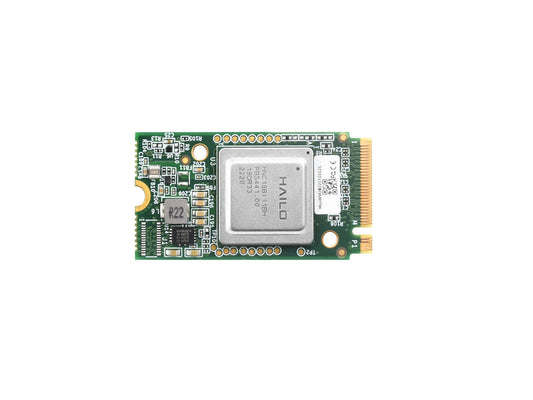 Hailo-8 M.2 AI Accelerator Module, based on the 26TOPS Hailo-8 AI processor, Supports Linux/Windows Systems