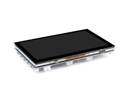 5inch High-Brightness Touch Screen, 1024x600 Pixels, Toughened Glass Panel, HDMI Interface, IPS Panel