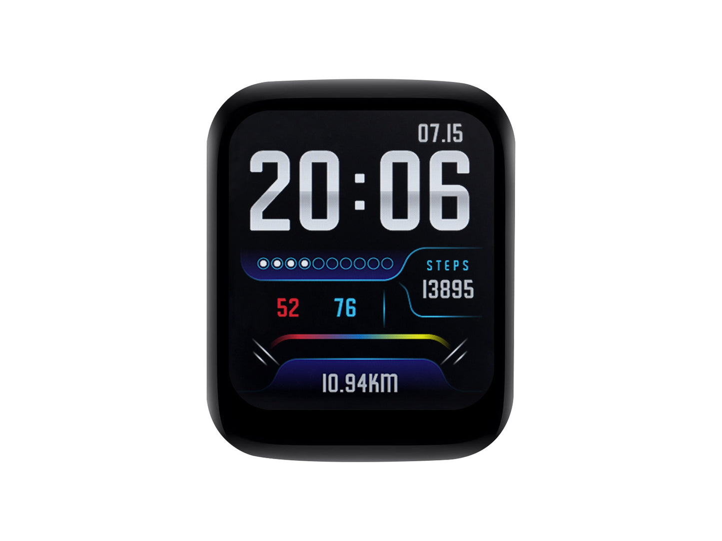 RP2040 Microcontroller Development Board, With 1.69inch Touch LCD, Rounded Corners, Dual-core Arm processor, Accelerometer And Gyroscope Sensor