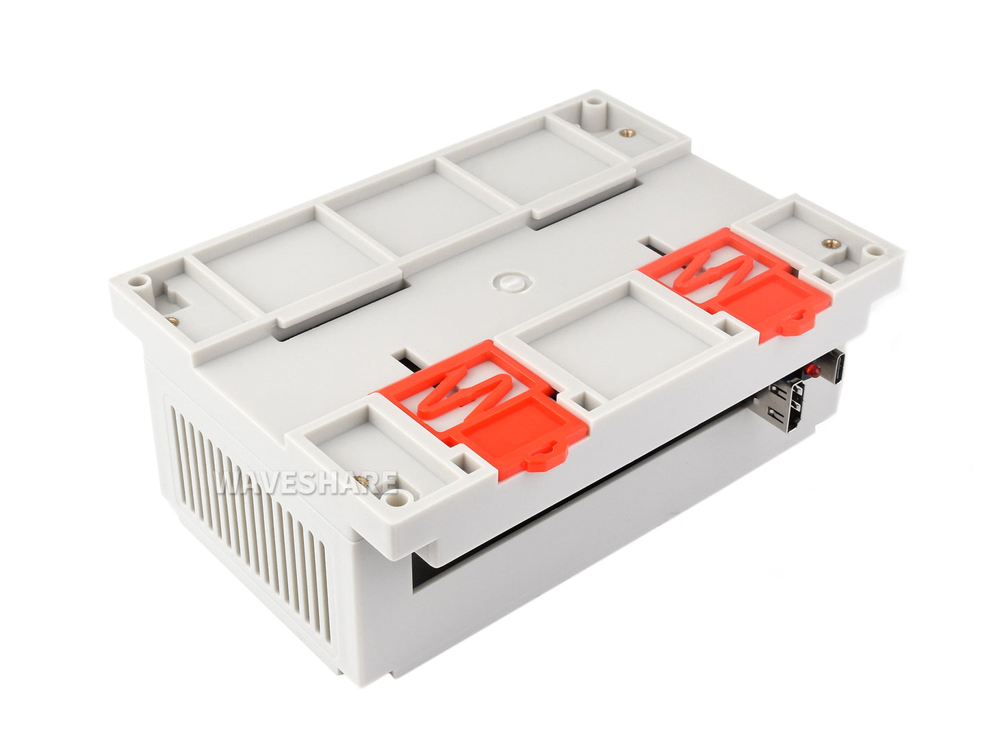 Isolated RS232 / RS485 / CAN / CAN FD Expansion Board For Raspberry Pi, Expands 2x RS485, 1x RS232, 1x CAN FD, and 1x CAN, Wall-mount & Rail-mount Support