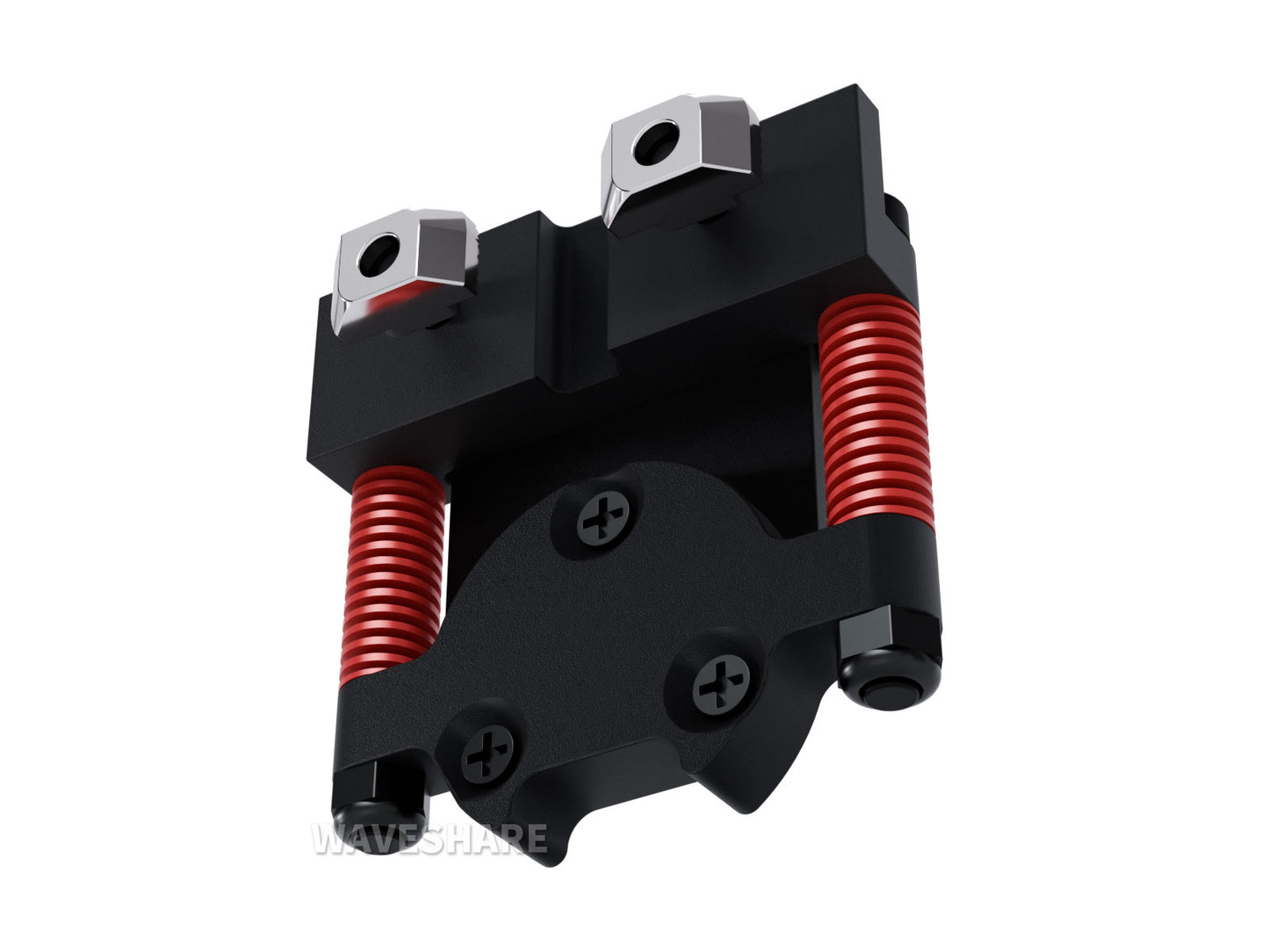 All-metal Compact UGV Suspension (B), High-strength Spring, 3KG Load Capacity, Suitable for DDSM210 and DDSM400 Hub Motors