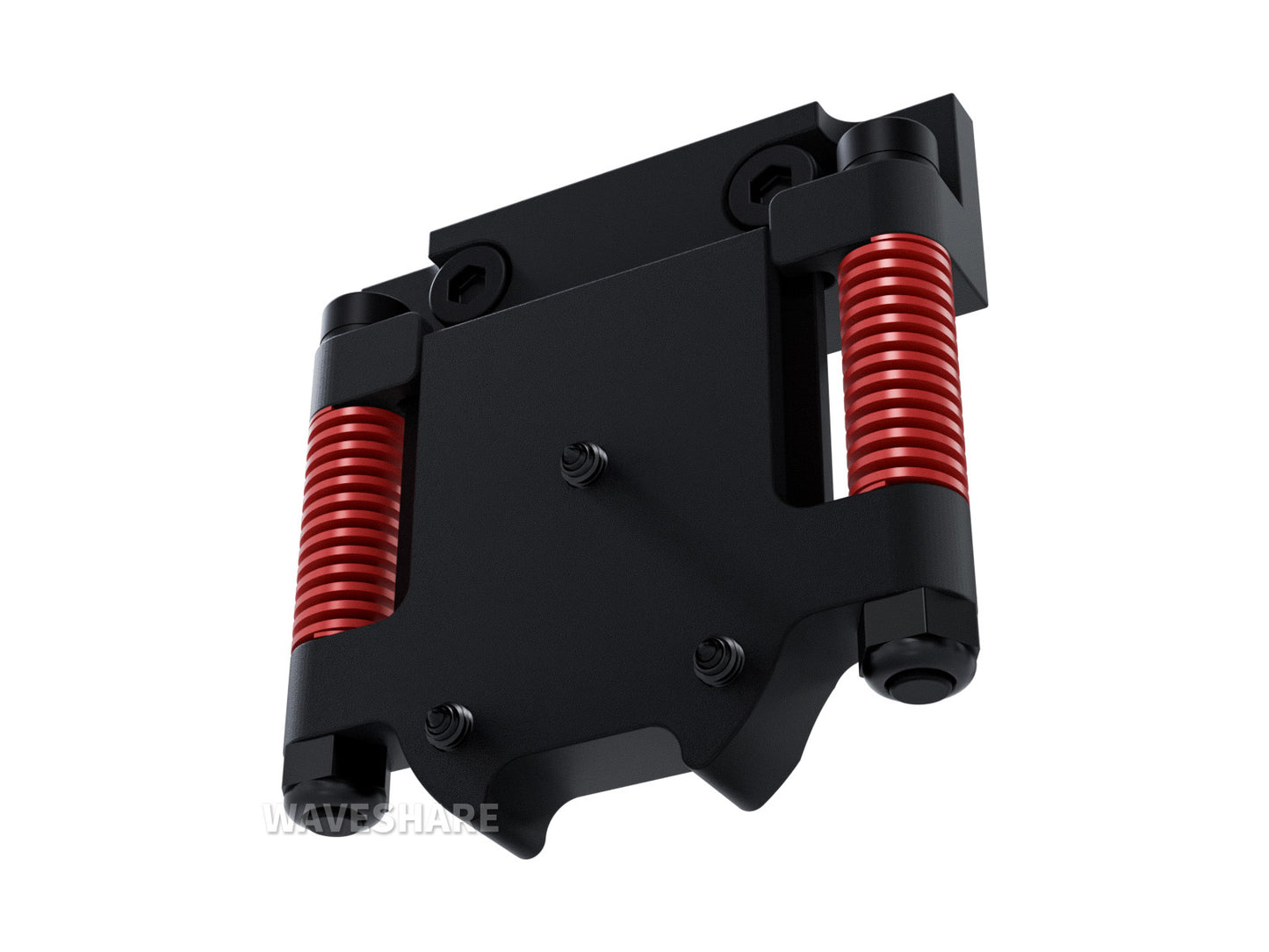 All-metal Compact UGV Suspension (B), High-strength Spring, 3KG Load Capacity, Suitable for DDSM210 and DDSM400 Hub Motors