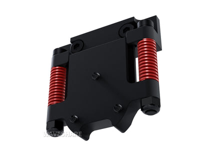All-metal Compact UGV Suspension (B), High-strength Spring, 3KG Load Capacity, Suitable for DDSM210 and DDSM400 Hub Motors