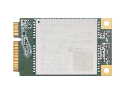 Quectel EG25-G mPCIe Module, LTE Cat 4 module with PCI Express Mini Card form factor, Supports Multiple Wireless Communication Modes