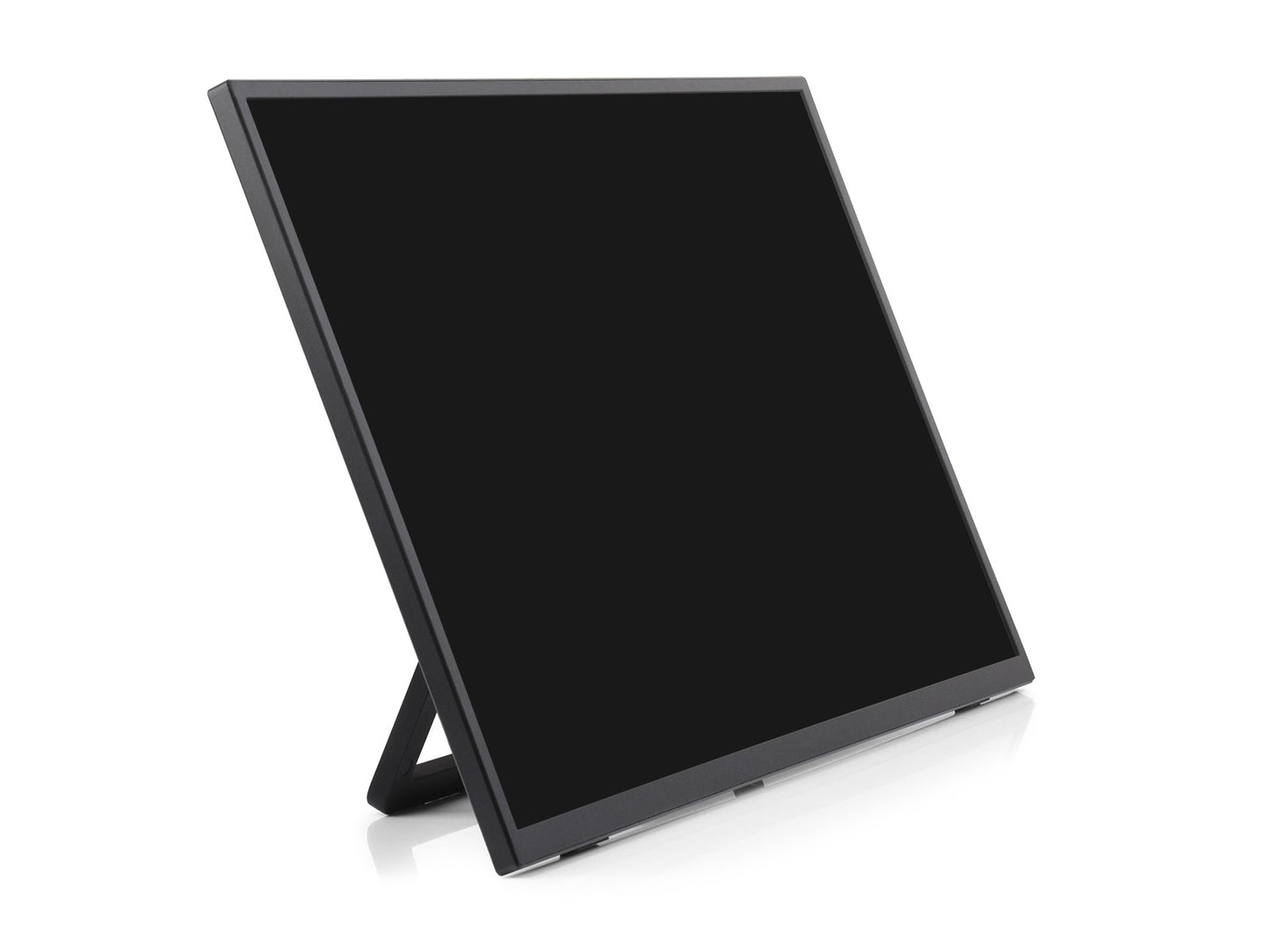 Luckfox 18.5inch Portable Monitor with Stand, IPS screen, 120Hz High Refresh Rate, Mini HDMI Interface, 1920 × 1080 Full HD, 178° Viewing Angle, ABS Case, No Touch