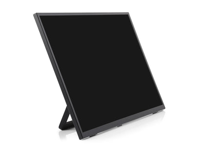 Luckfox 18.5inch Portable Monitor with Stand, IPS screen, 120Hz High Refresh Rate, Mini HDMI Interface, 1920 × 1080 Full HD, 178° Viewing Angle, ABS Case, No Touch