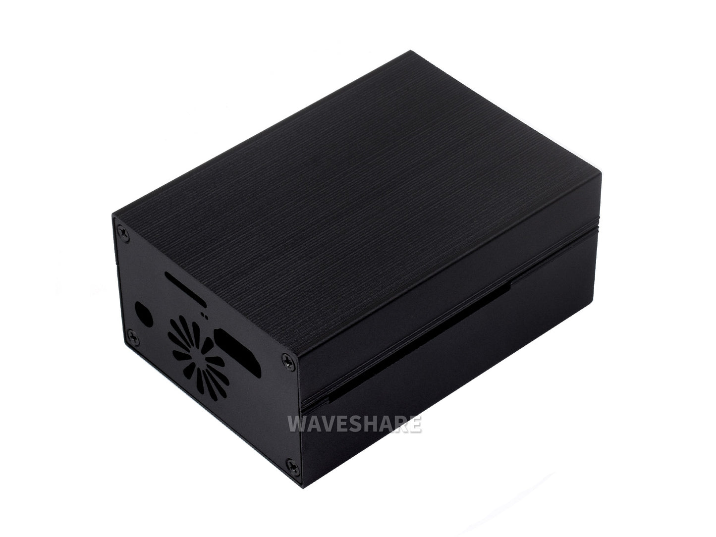Stripe Aluminum Cooling Case for RDK X3, Built-in Active Radiator With Fins