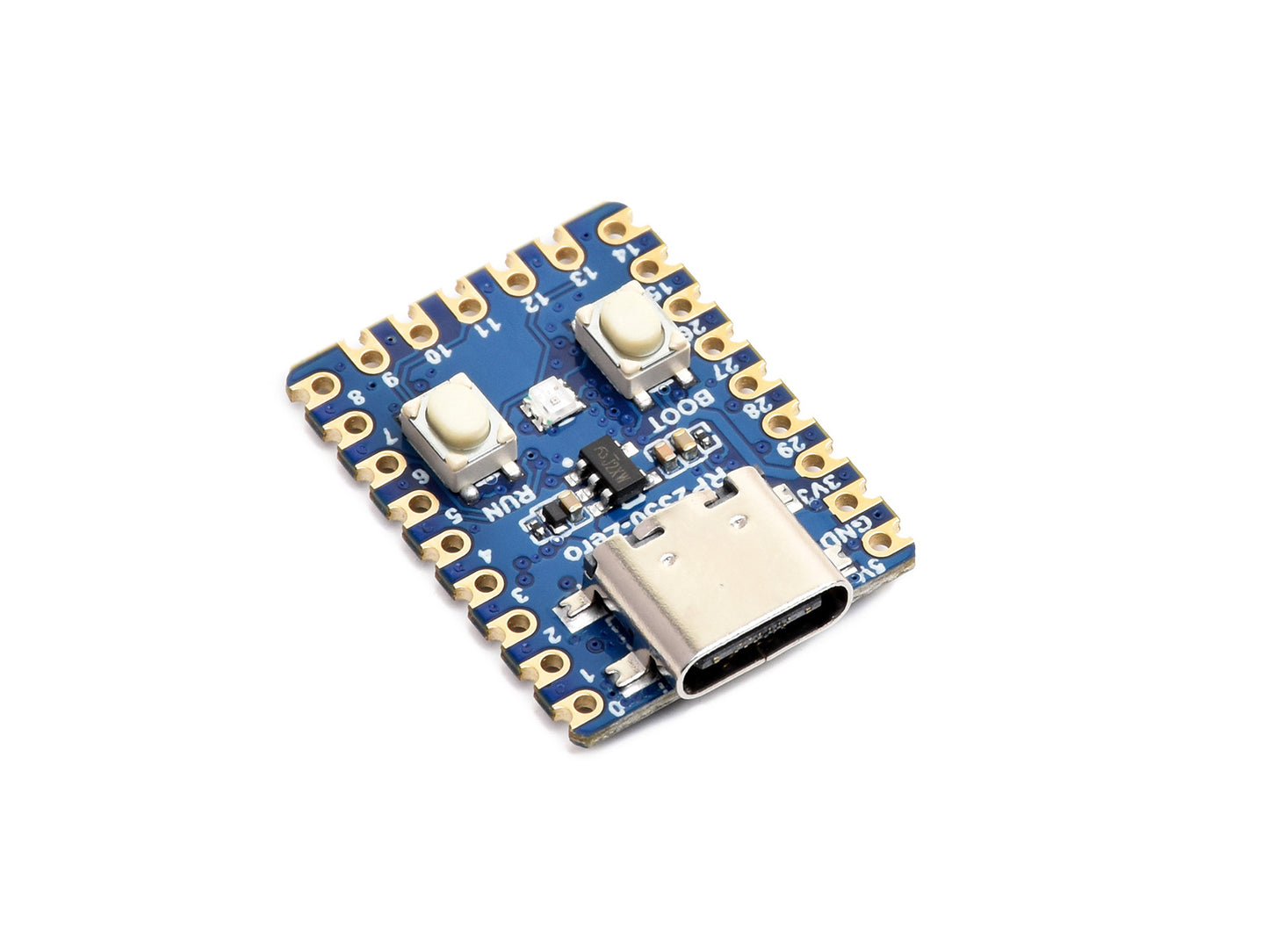 Waveshare RP2350-Zero Mini Development Board, Raspberry Pi Microcontroller Development Board, Based On Raspberry Pi Dual-core & Dual-architecture Microcontroller