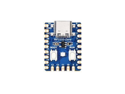 Waveshare RP2350-Zero Mini Development Board, Raspberry Pi Microcontroller Development Board, Based On Raspberry Pi Dual-core & Dual-architecture Microcontroller