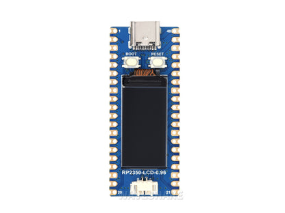 Waveshare RP2350-LCD-0.96 Development Board, With 0.96inch LCD Display, 160×80 Resolution, Based On RP2350A Dual-core & Dual-architecture Microcontroller