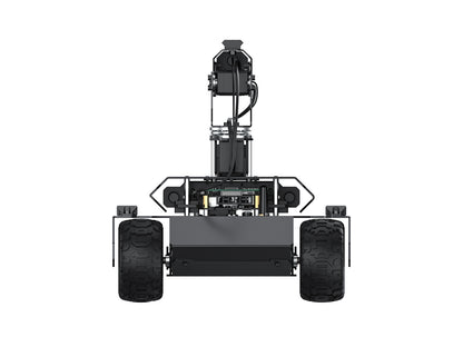 UGV Rover ROS 2 Open-source 6 Wheels 4WD AI Robot, Dual controllers, All-metal Body, Flexible and Expandable, Suitable for Raspberry Pi 4B / Raspberry Pi 5