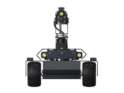 UGV Rover ROS 2 Open-source 6 Wheels 4WD AI Robot, Dual controllers, All-metal Body, Flexible and Expandable, Suitable for Raspberry Pi 4B / Raspberry Pi 5