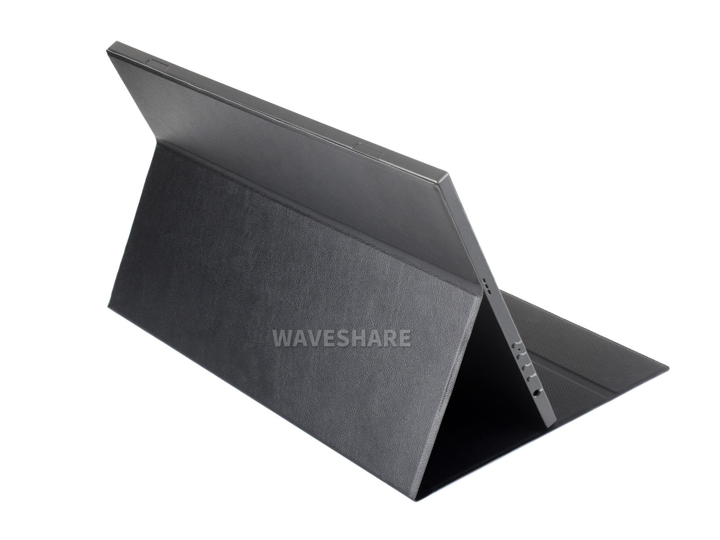Magnetic Protective Case for Waveshare 15.6inch FHD Monitor (C), Folio Cover Stand