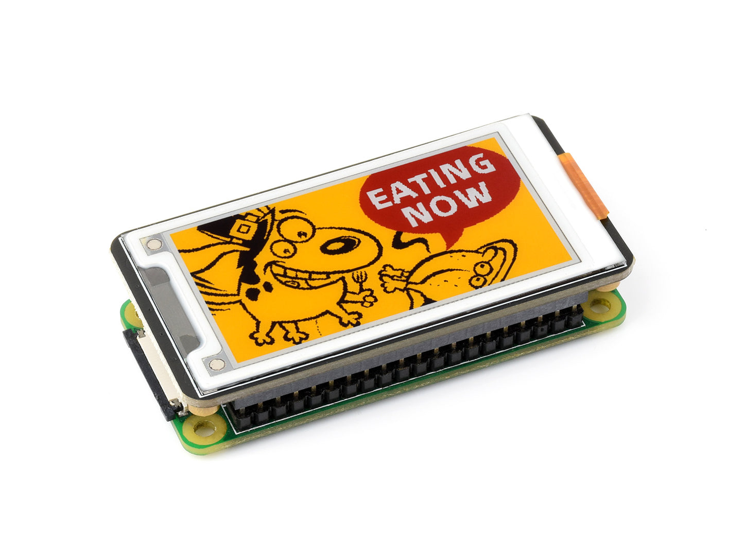 2.15inch E-Paper Display (G), E-Ink Display, 296x160, Red/Yellow/Black/White, SPI Interface