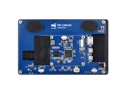 7inch Wide Color Gamut Capacitive Touch Display, 1280×800, Optical Bonding Toughened Glass Panel, HDMI Interface, IPS, 10-Point Touch