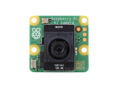 Official Raspberry Pi AI Camera, 12MP, IMX500 Intelligent Vision Sensor, 78.3° FOV