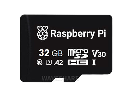 Official Raspberry Pi Class A2 SD Card, Compatible With microSDHC-supporting And microSDXC-supporting Host Devices, Options For 32GB / 64GB