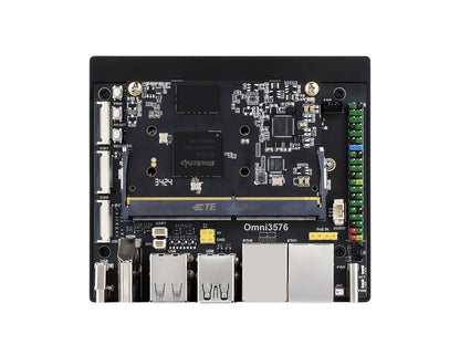 Luckfox Core3576 Edge Computing Development Board, Rockchip RK3576 Octa-Core 2.2GHz Processor, Features A big.LITTLE Architecture, 6 TOPS Computing Power NPU