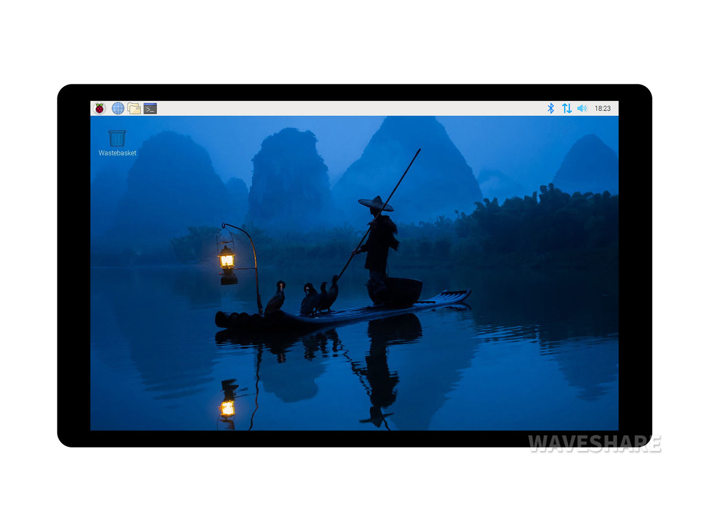 7inch DSI Capacitive Touch Display, 1280 × 800, IPS, Optical Bonding Toughened Glass Panel, DSI Interface, 10-Point Touch