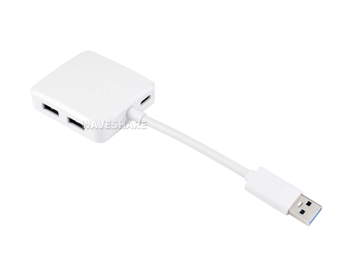 official Raspberry Pi USB 3 Hub, Expands Four Downstream USB 3.0 Type-A Ports, Data Transfer Speeds Up To 5 Gbps