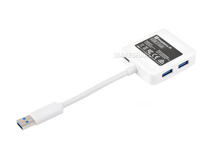 official Raspberry Pi USB 3 Hub, Expands Four Downstream USB 3.0 Type-A Ports, Data Transfer Speeds Up To 5 Gbps