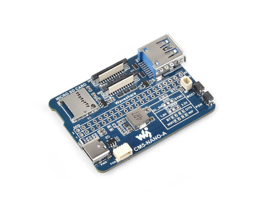 Nano Base Board (A) for Raspberry Pi Compute Module 5, Same Size As The CM5