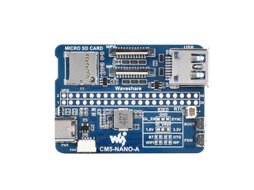 Nano Base Board (A) for Raspberry Pi Compute Module 5, Same Size As The CM5