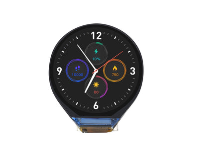 ESP32-C3 0.71inch Round Display Development Board, 160×160 Resolution, Based on ESP32-C3 Single-core Processor, SPI Interface Display, ESP32 With Display
