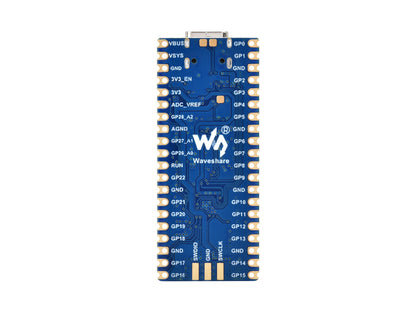 Waveshare RP2350-Plus Development Board, A Low-cost, High-performance Pico-like MCU Board Based On Raspberry Pi RP2350A Dual-core & Dual-architecture Microcontroller