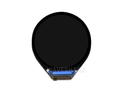 0.71inch Round LCD Display Module, 160×160 Resolution, SPI Interface, 65K colors